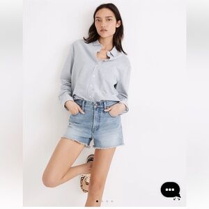 Madewell The Perfect Jean short high waisted size 27